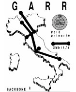Il disegno della prima rete GARR
