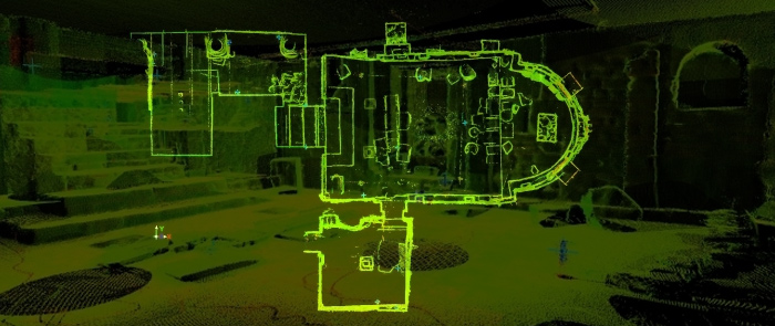 ENEA :: Scansioni laser 3d per scoprire i segreti di una chiesa millenaria ENEA :: Scansioni laser 3d per scoprire i segreti di una chiesa millenaria